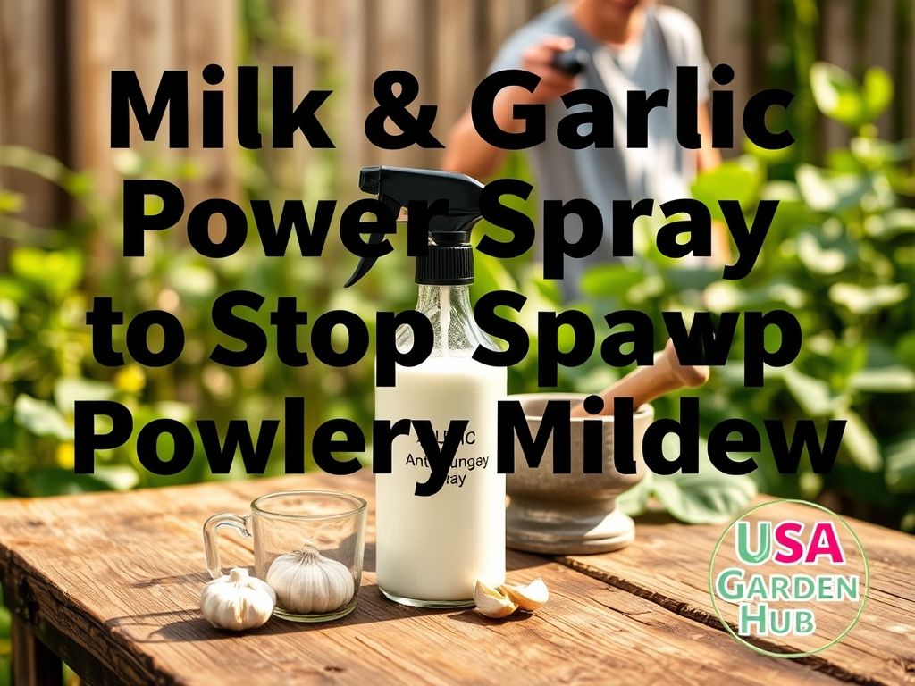 Milk and Garlic Power Spray
