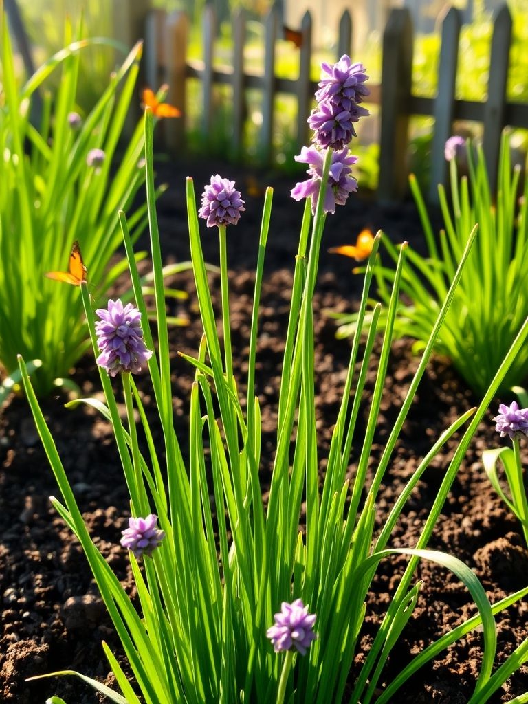 The Hardy Herb Chives (Allium schoenoprasum)