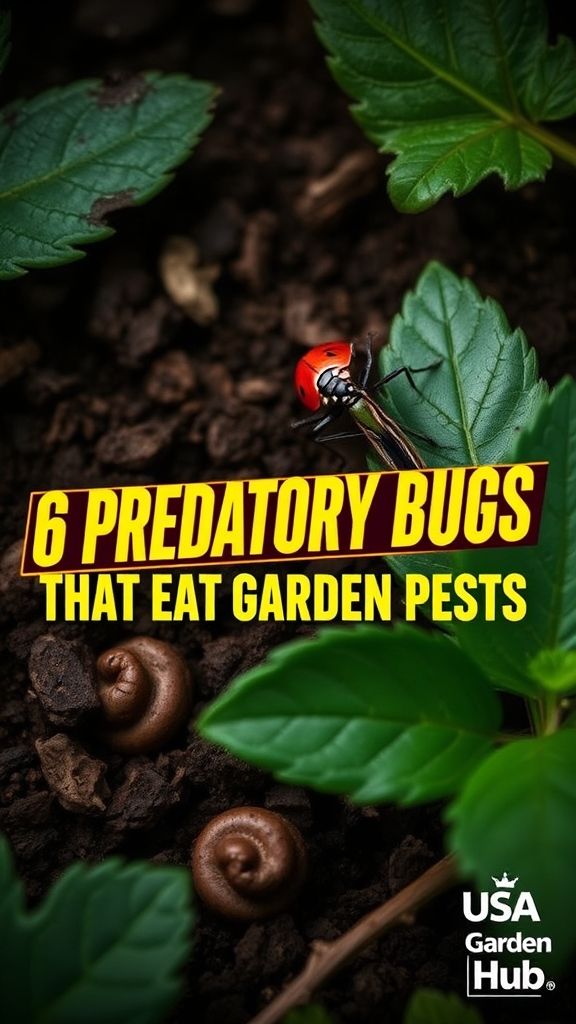 6 Predatory Bugs That Eat Garden Pests: Natural Pest Control Guide
