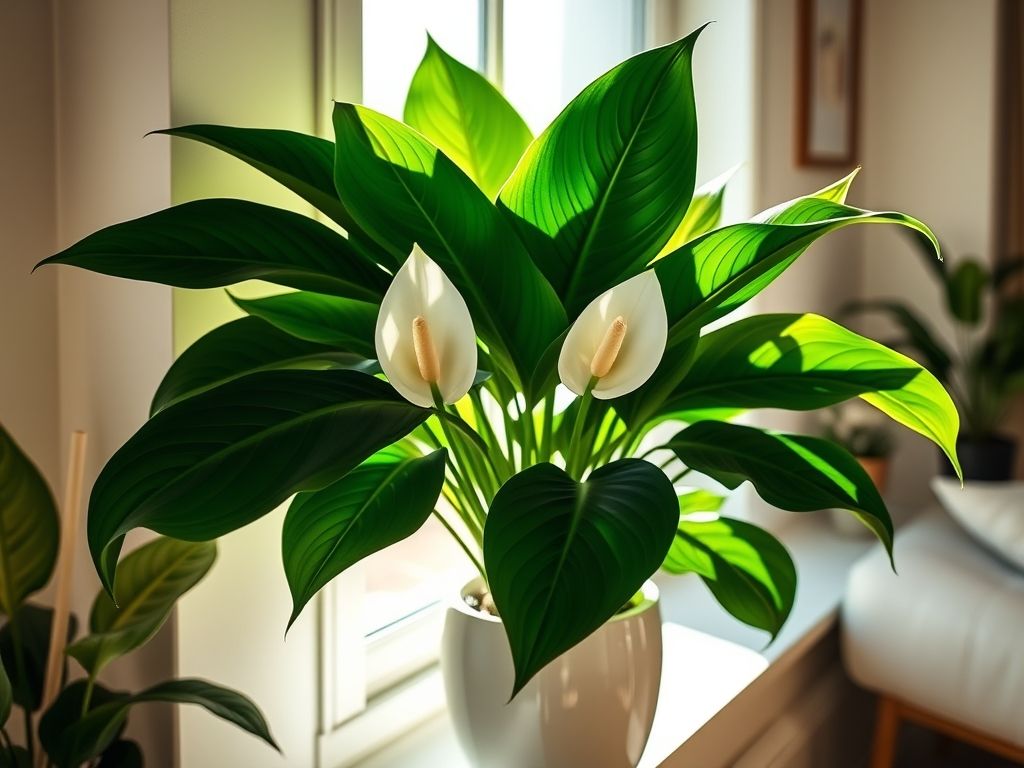 Peace Lily (Spathiphyllum)