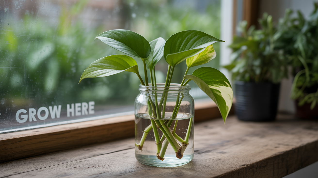 Pothos  Propagate from Cuttings