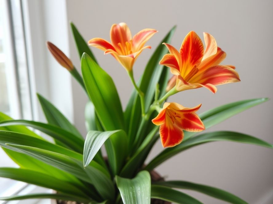 Clivia indoor plant