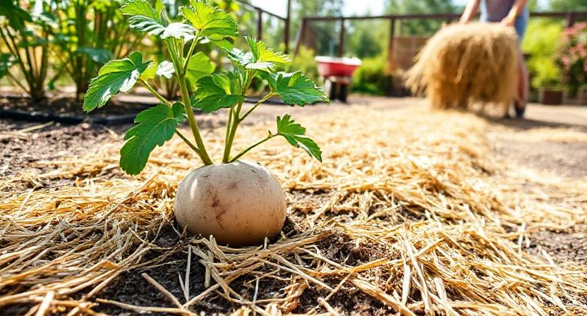Mulch to Block Beetles