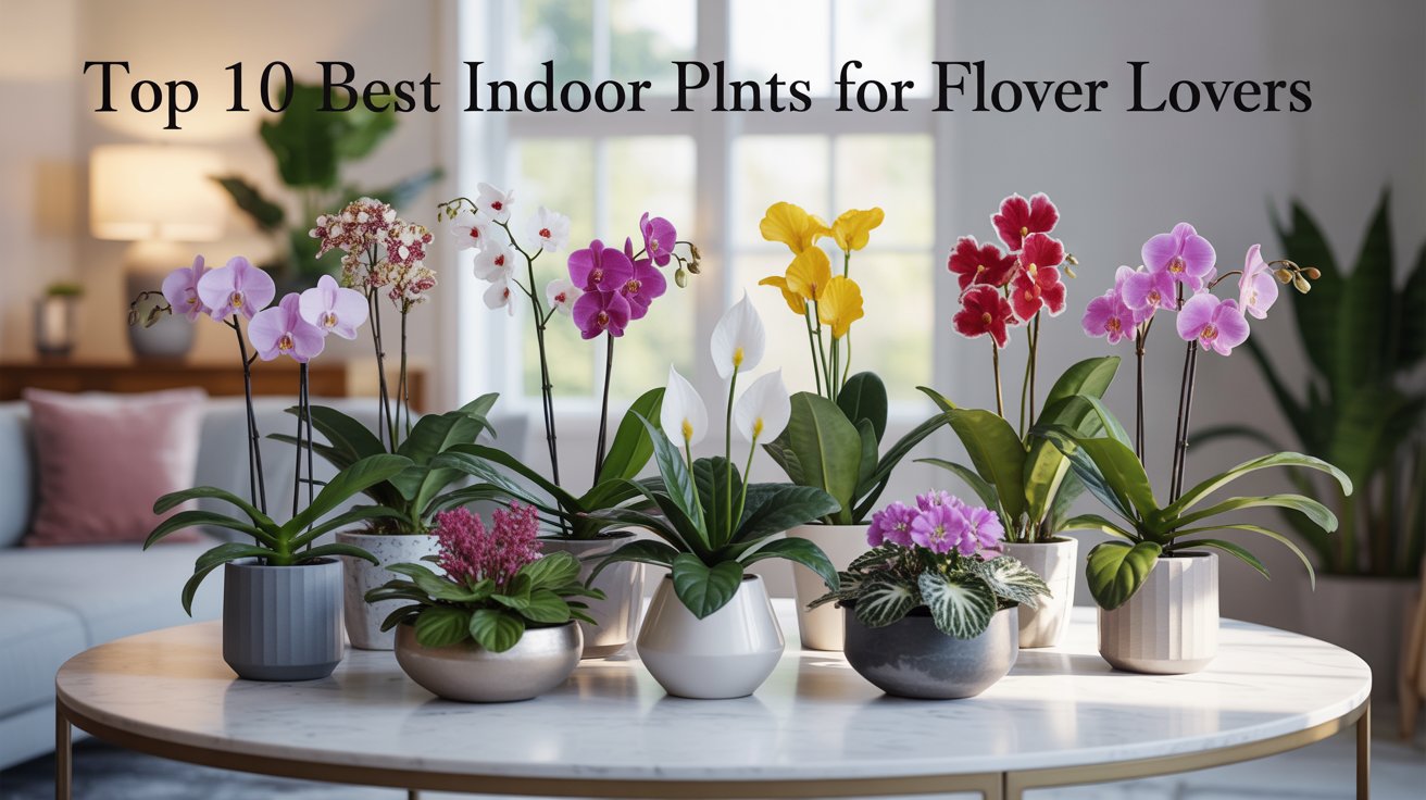 Top 10 Best Indoor Plants for Flower Lovers