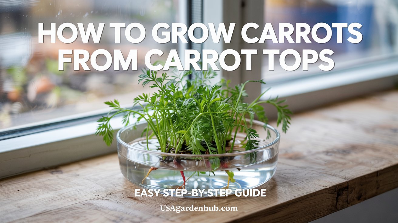 How to Grow Carrots from Carrot Tops: Easy Guide
