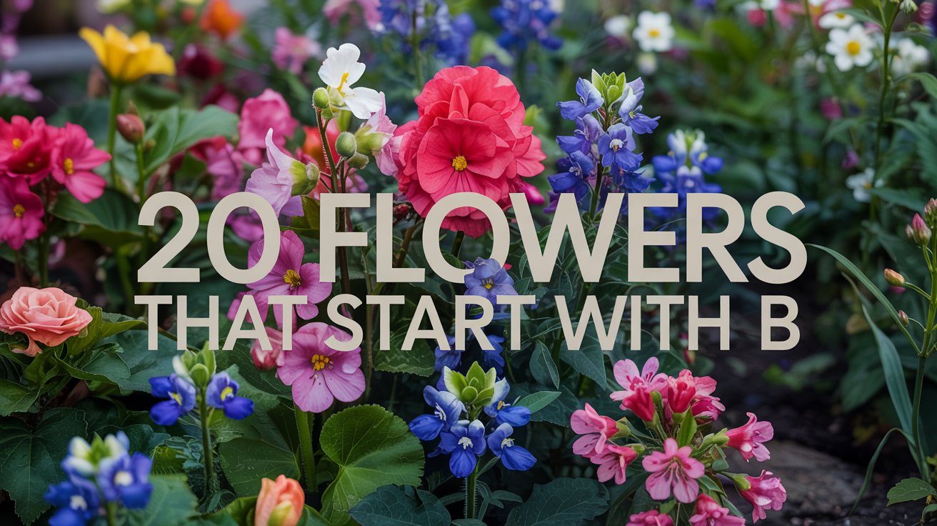 20 Flowers That Start with B : Bring Bold Beauty to Your Garden
