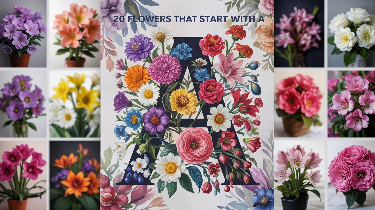 20 Flowers That Start with A : Add Vibrant Beauty to Your Garden