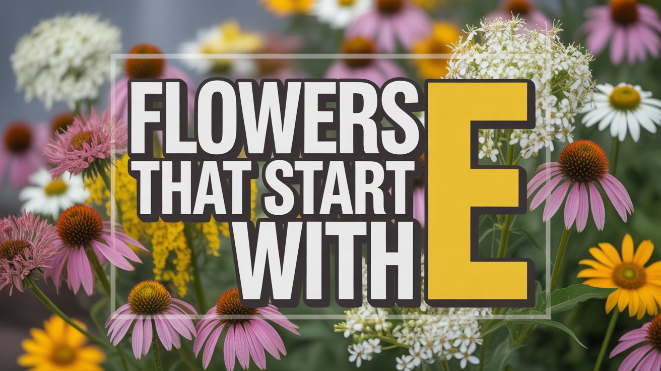 8 Beautiful Flowers That Start with E for Your Garden