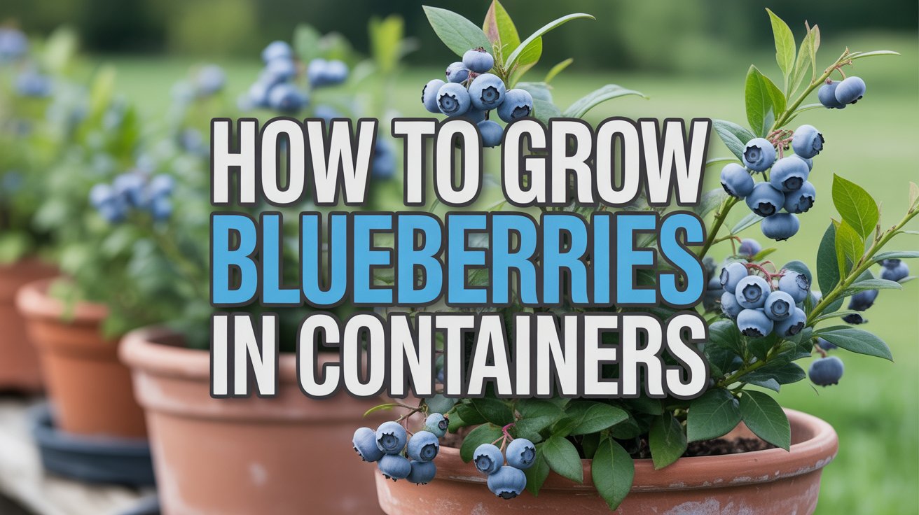 How to Grow Blueberries in Containers: A Beginner’s Guide