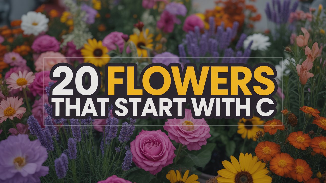 20 Flowers That Start with C : Add Colorful Charm to Your Garden