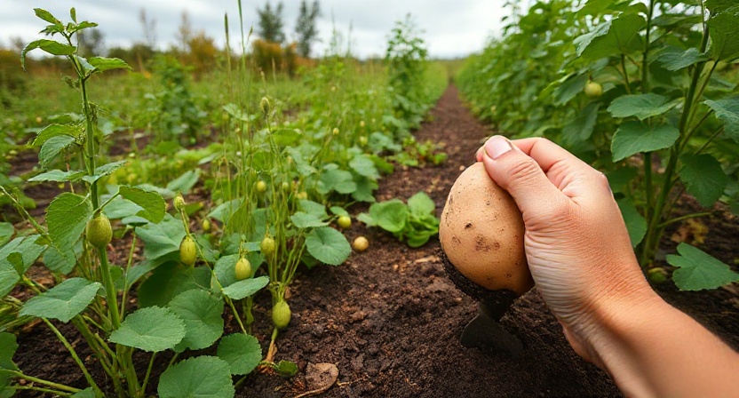 Beans and Potatoes: Nutrient and Space Savers