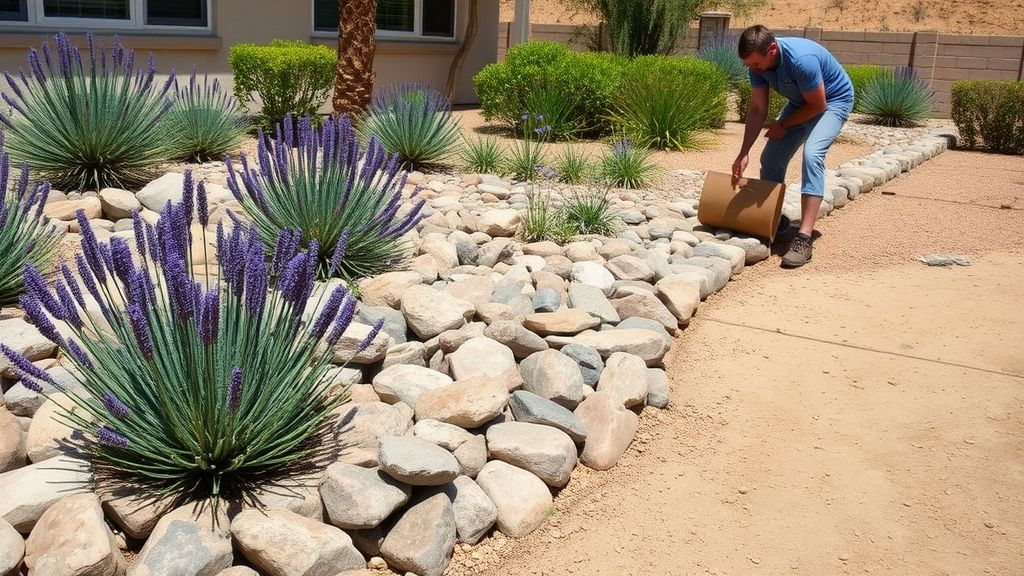 Use Gravel or Rock Mulch for Ground Cover