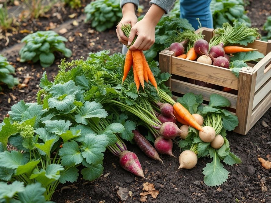 Harvest and Store Root Vegetables