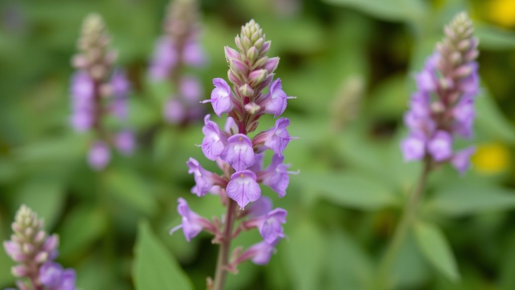 Salvia companion plants