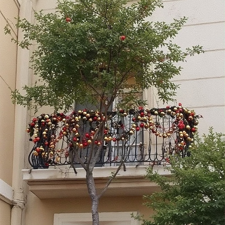 Incorporate Bells: A string of jingle bells adds a classic, auditory element to your decor. Every time the wind blows, you