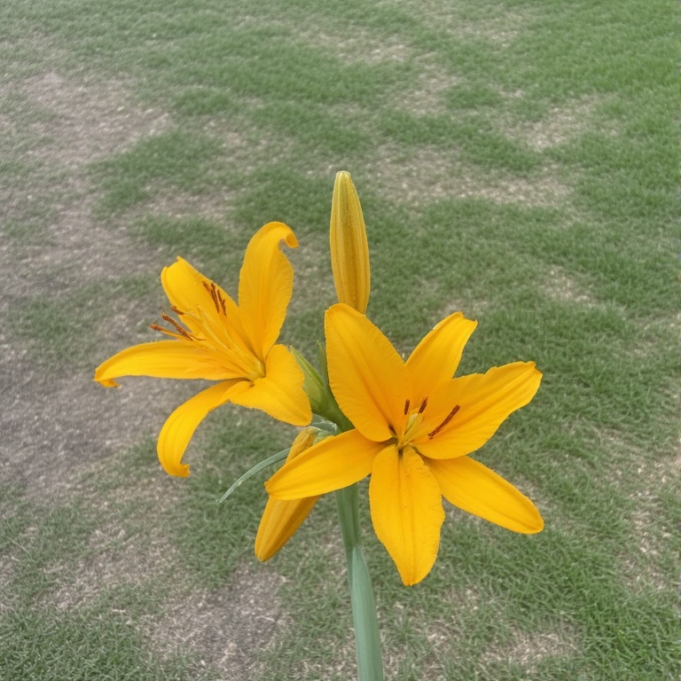 Yellow Lily (Lilium)