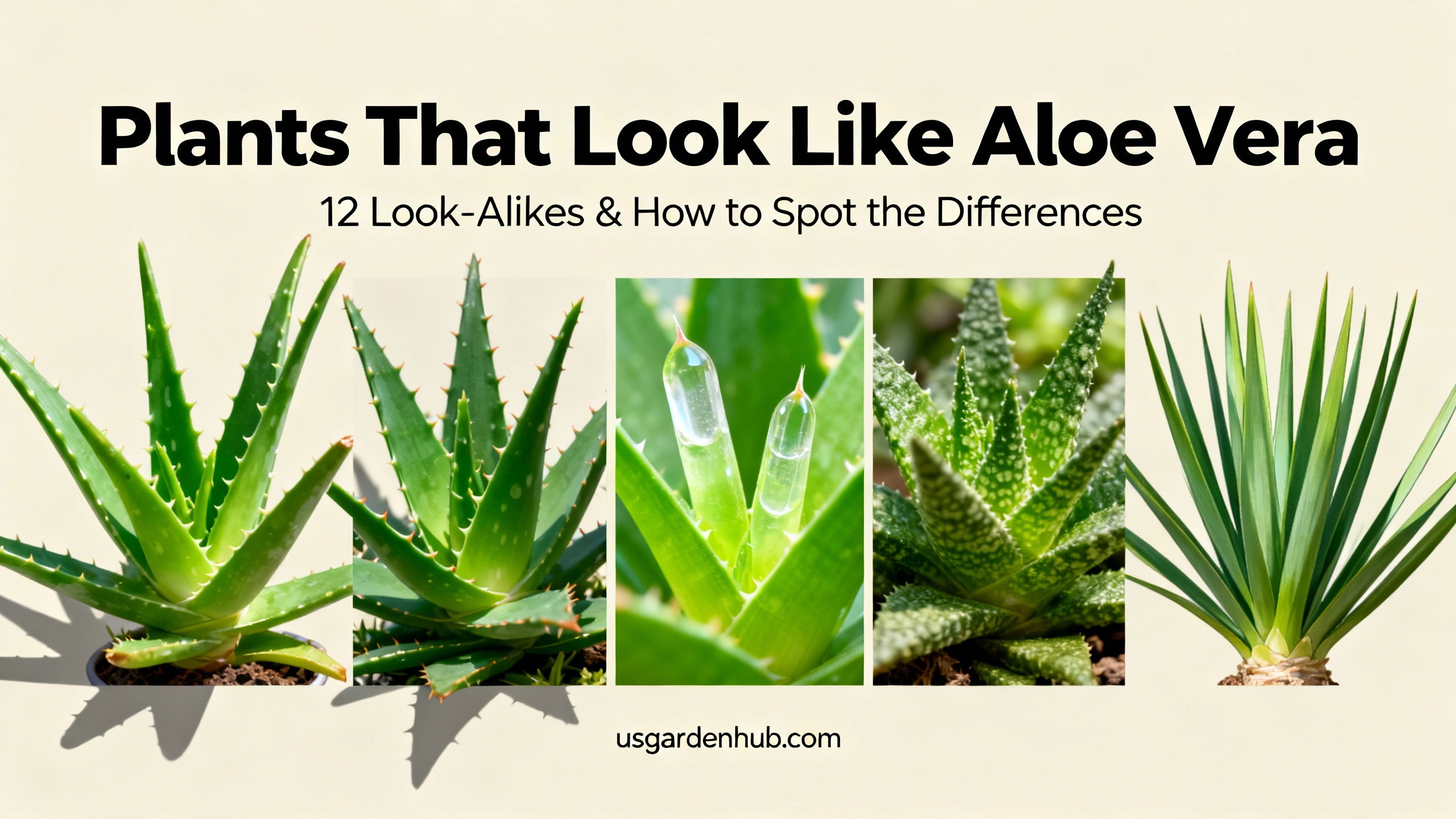 Plants That Look Like Aloe Vera: 12 Look-Alikes and How to Spot the Differences