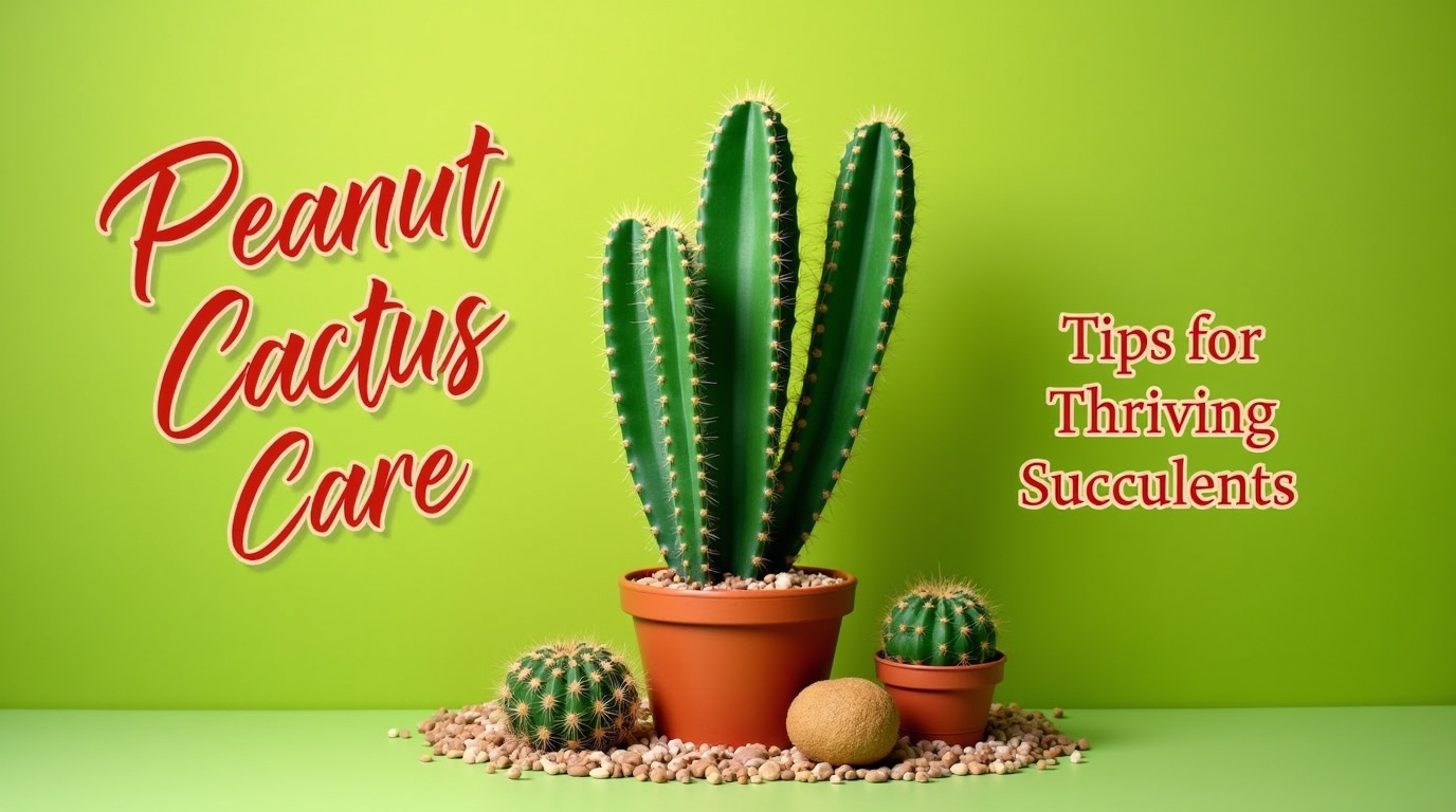 Peanut Cactus Care: Grow Echinopsis Chamaecereus at Home