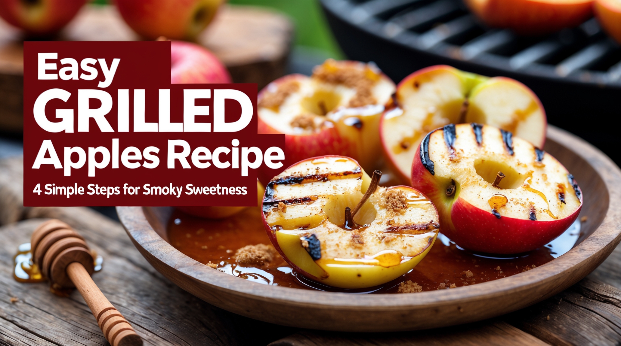 Easy Grilled Apples Recipe: 4 Steps for Smoky Sweetness