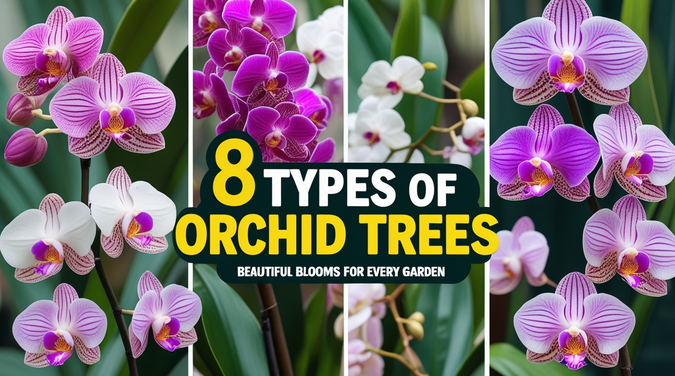 8 Types of Orchid Trees: Your Guide to These Stunning Blooms