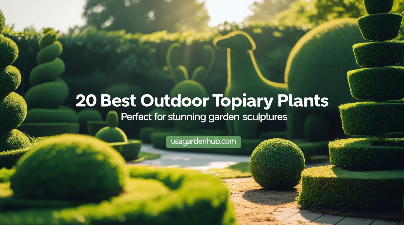 20 Best Outdoor Topiary Plants for Stunning Garden Sculptures