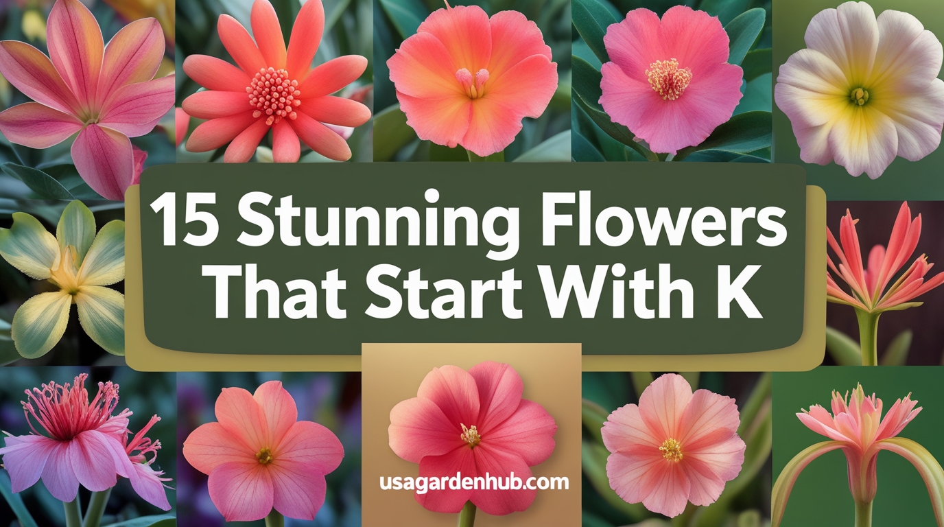 15 Flowers That Start With K for Your Garden