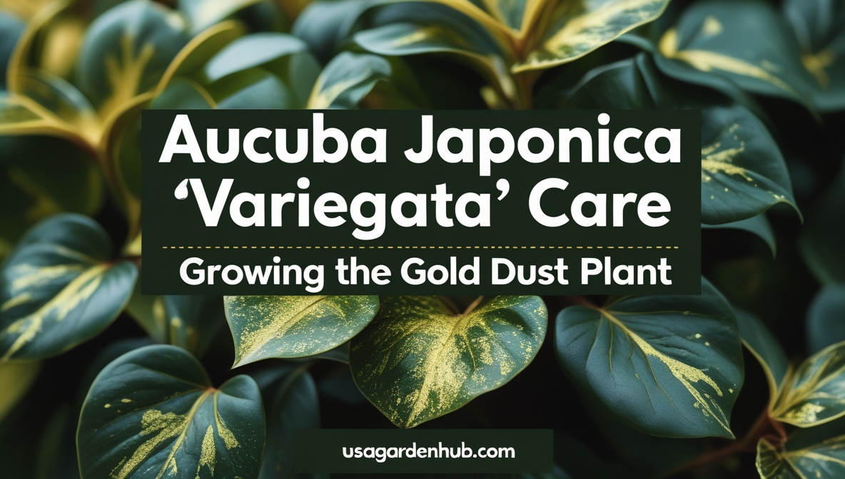 Aucuba Japonica 'Variegata' Care: Growing Gold Dust Plant