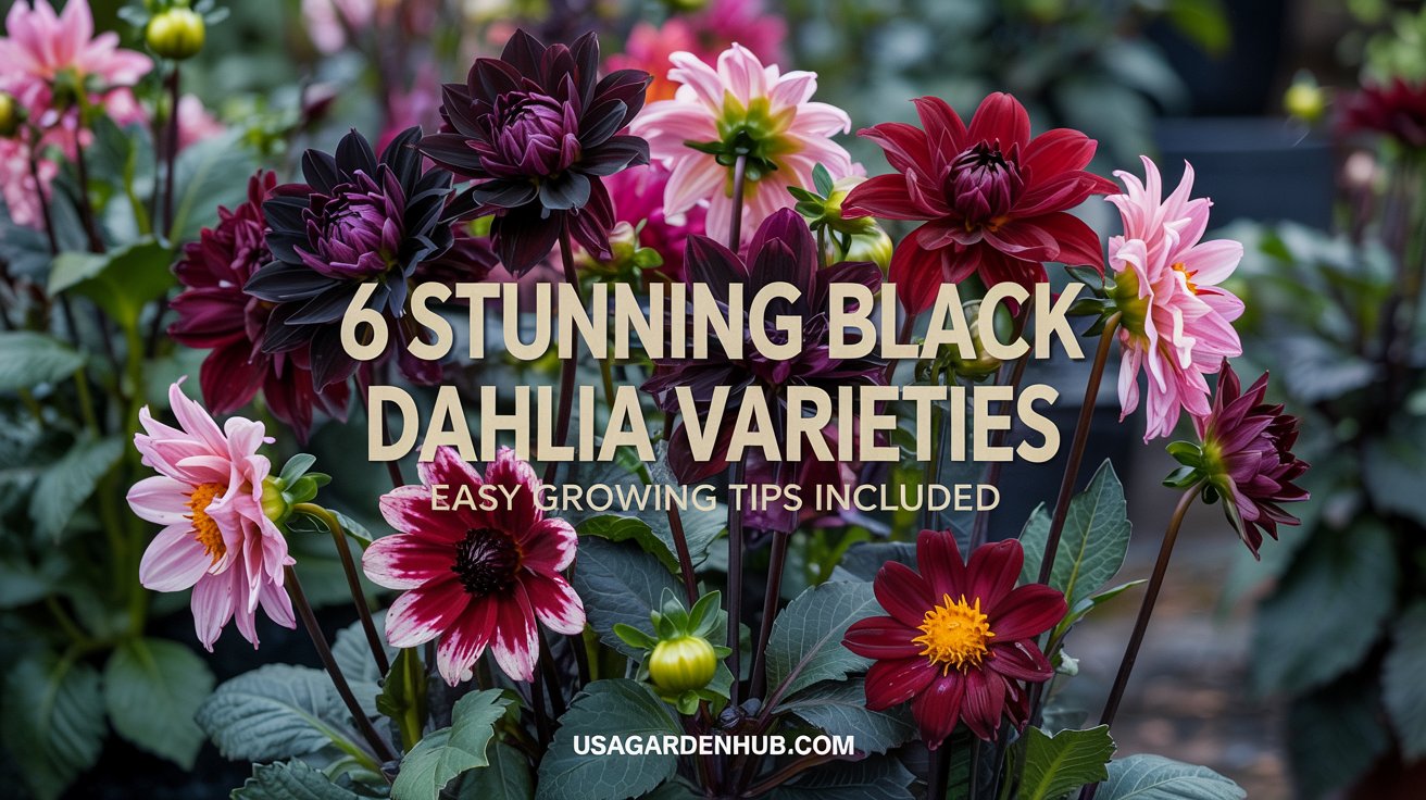 6 Stunning Black Dahlia Flower Varieties and Growing Tips