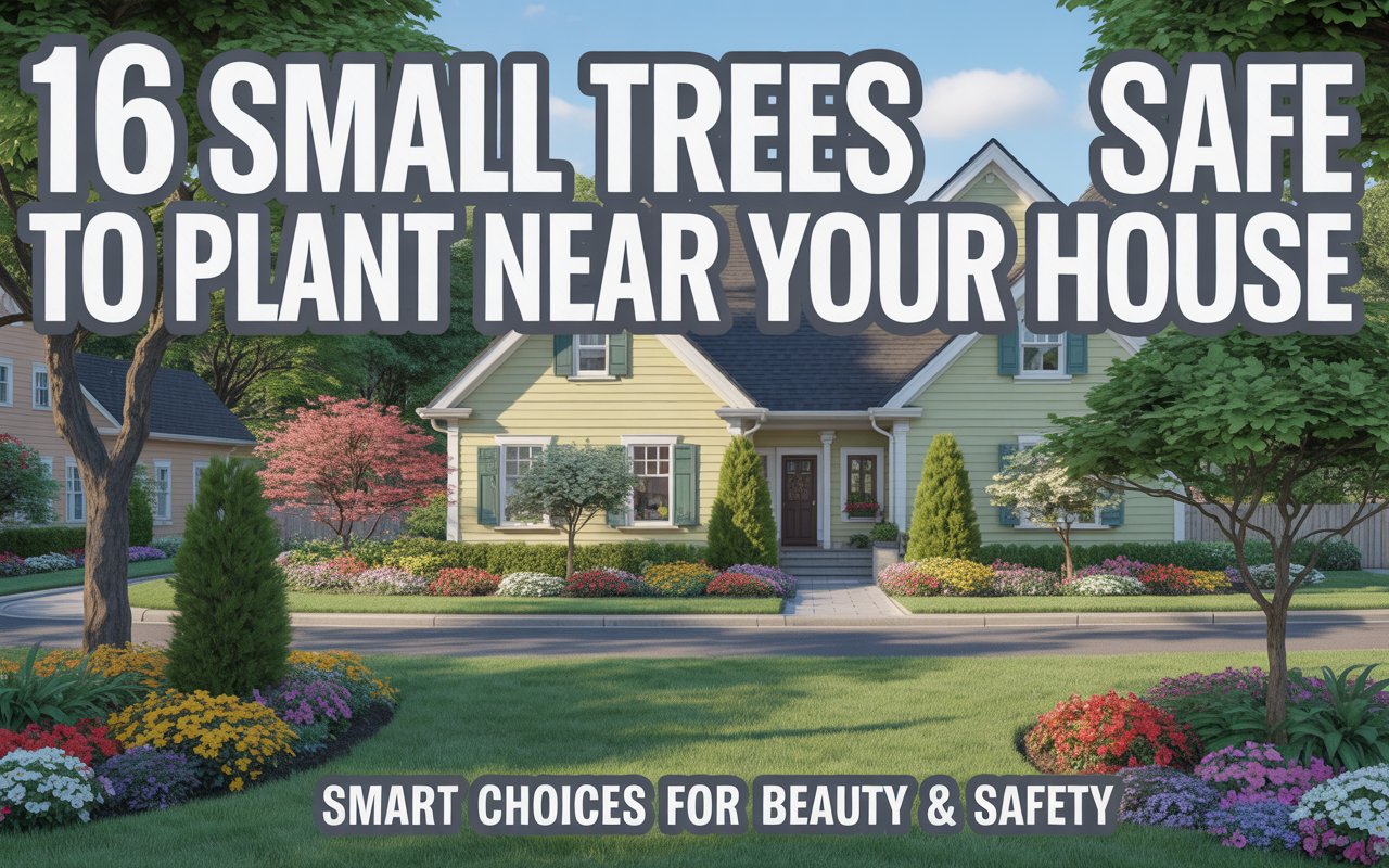 16 Small Trees Safe to Plant Near Your House