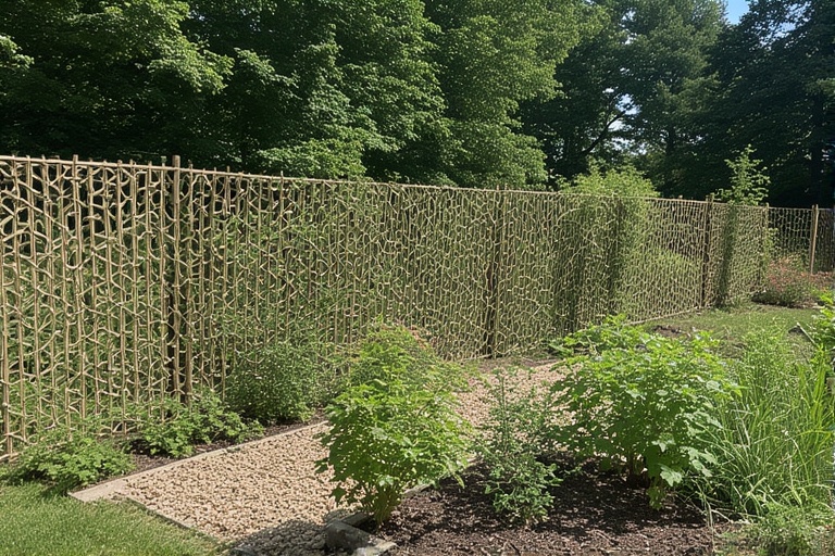 Decorative Fencing (Pickett or Woven Wood)