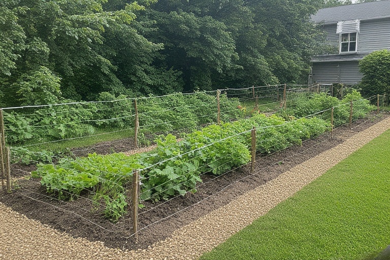 Fencing a Vegetable Garden