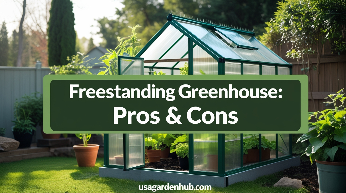 Advantages of a Freestanding Greenhouse and Disadvantages of a Freestanding Greenhouse