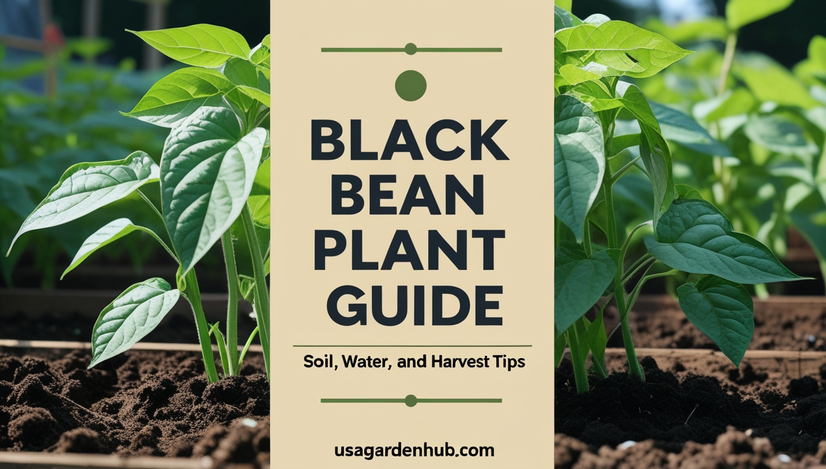 Black Bean Plant: Soil, Water, and Harvest TipsBlack Bean