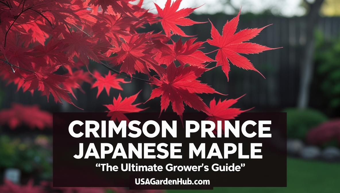 Crimson Prince Japanese Maple: The Ultimate Grower's Guide