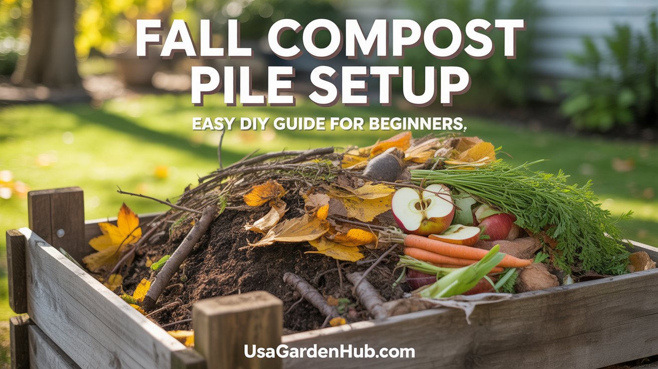 Fall Compost Pile Setup for Beginners: Your Easy DIY Guide