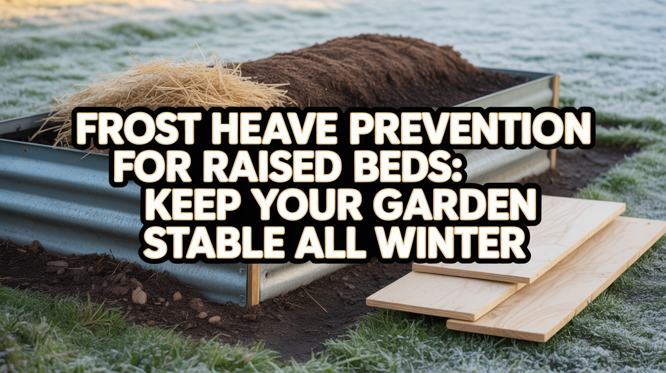Frost Heave Prevention for Raised Beds: Keep Your Garden Stable All Winter