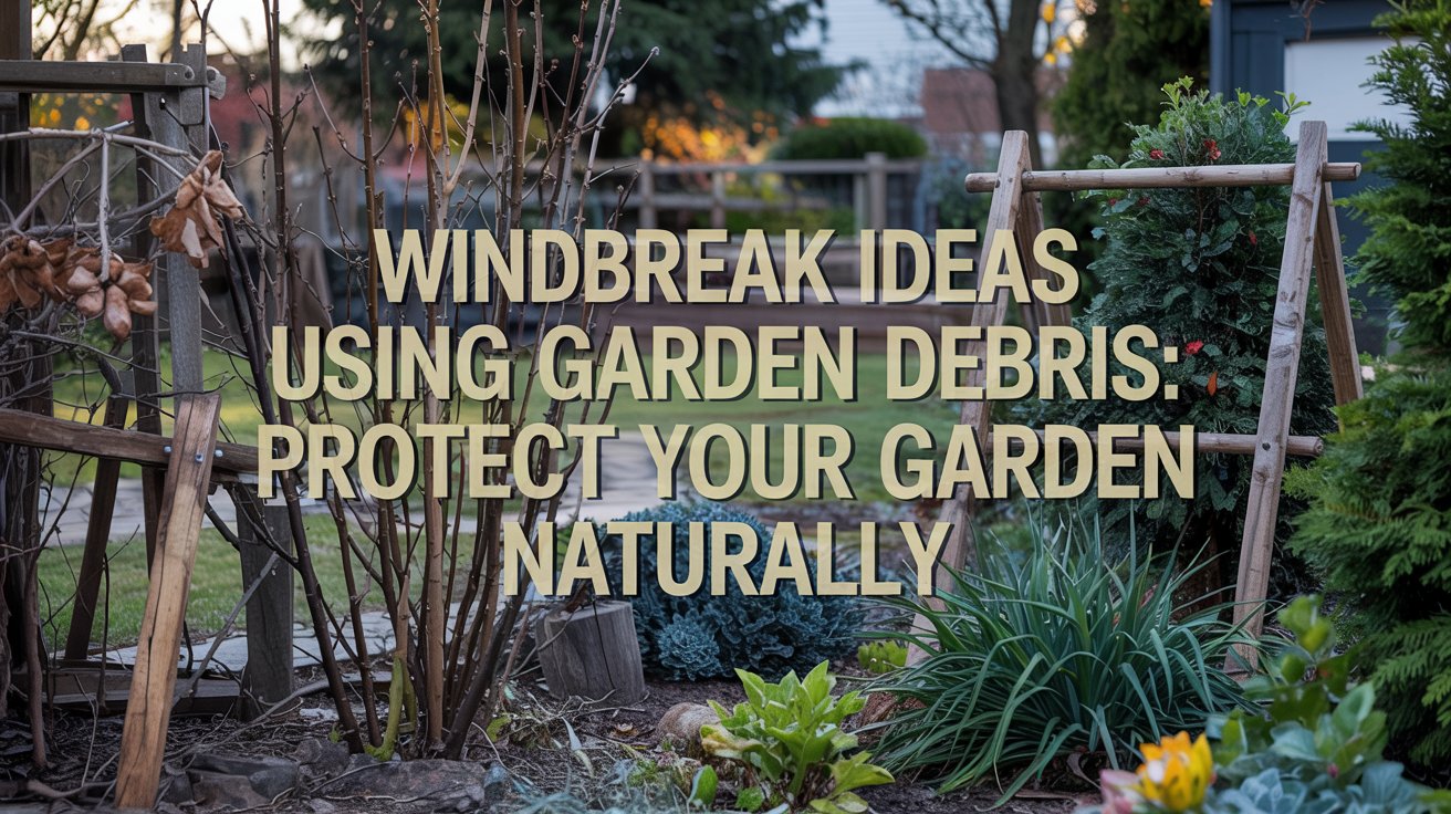 Windbreak Ideas Using Garden Debris: Protect Your Garden Naturally
